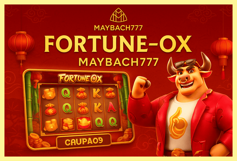 Fortune Ox no MAYBACH777 - Aposte Agora e Reivindique Seus Ganhos