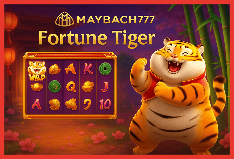 Fortune Tiger é um jogo imperdível no MAYBACH777 Casino